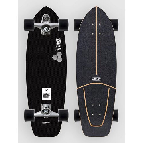 Carver Skateboards Channel Island Dumpster Diver 2.0 31&amp;quot; C7 Surfskate black Slike