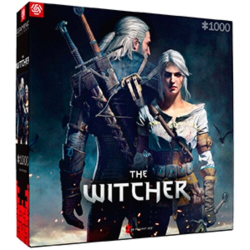 Lotte The Witcher Geralt in Ciri | 1000 kosov | 68 x 48 cm, (20856287) Cene