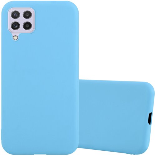 Cadorabo Ohi&amp;scaron;je, združljiv s Samsungom v Candy Blue - Za&amp;scaron;čitni pokrov iz fleksibilnega silikona TPU, (20588586) Slike