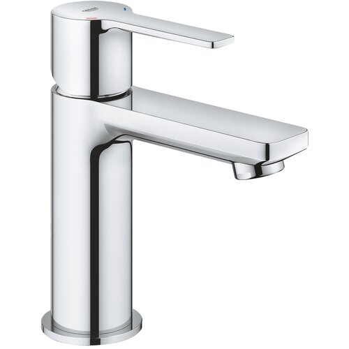 Grohe enoročna armatura za umivalnik LINEARE z zgornjim delom sifona klik klak (23791001) Cene