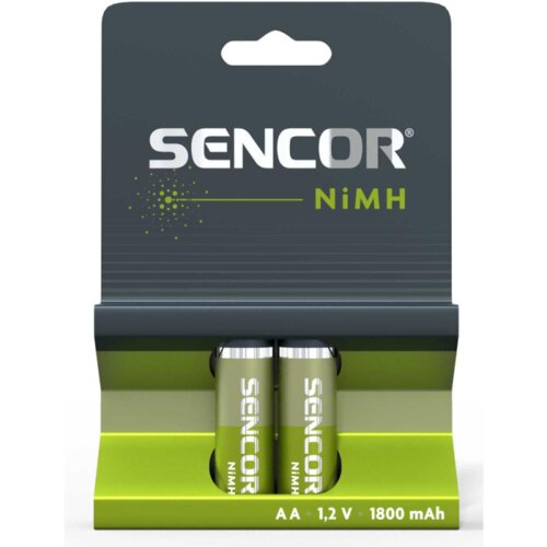 Sencor punjiva baterija SBA HR6 AA NiMH 1800 mAh, blister 2 kom Cijene
