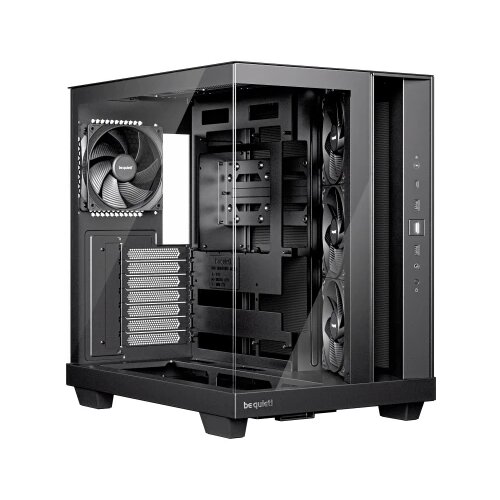Be Quiet! Ohi&scaron;je Light Base 500 (BGW83), midi-ATX, okno, črno, (5000140434) Cene