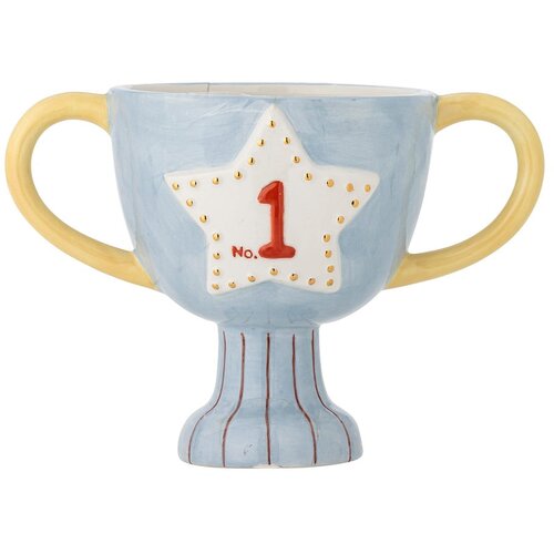 Bloomingville Mini Keramičen ročno poslikan okrasni cvetlični lonec Trophy &amp;ndash; Slike