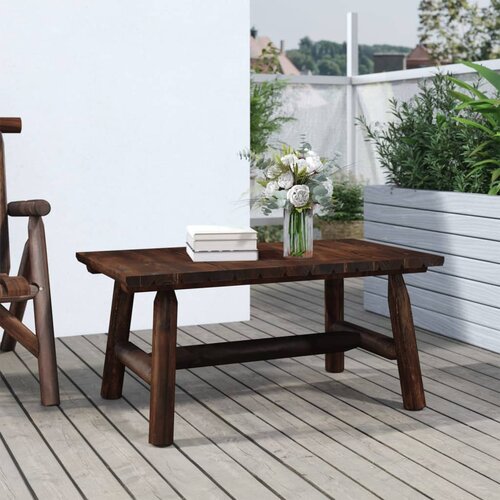 The Living Store Klubska mizica 90x50x41 cm trdna smrekovina - Klubska Mizica, (21427746) Slike