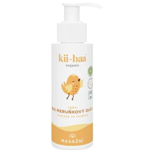 kii-baa® organic Baby Bio Apricot Oil ulje za tijelo za otroke