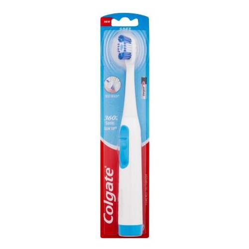 Colgate 360 Sonic Slim Tip Battery Powered Soft sonična zobna ščetka Cene