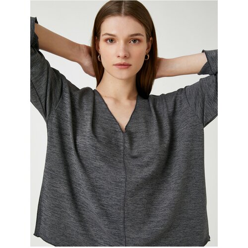 Koton Sweater - Gray - Regular fit Slike