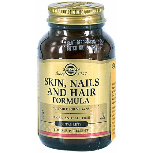 Solgar skin, nails and hair formula 60 tableta Slike