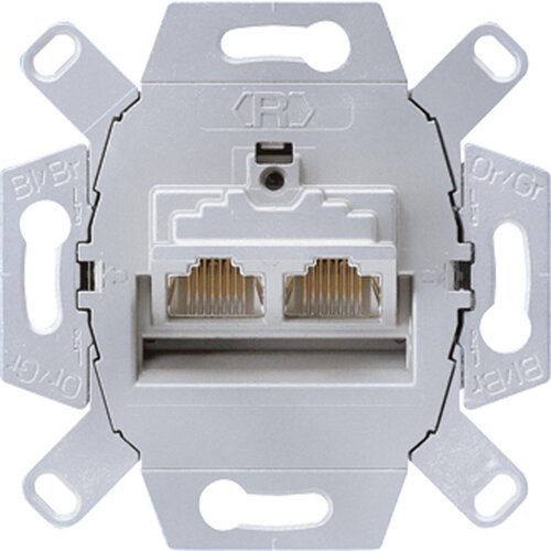 Jung podatkovna vtičnica Cat6 2x8-pin za 2 Term. UAE 8-8 UPOK6, (20858596) Cene
