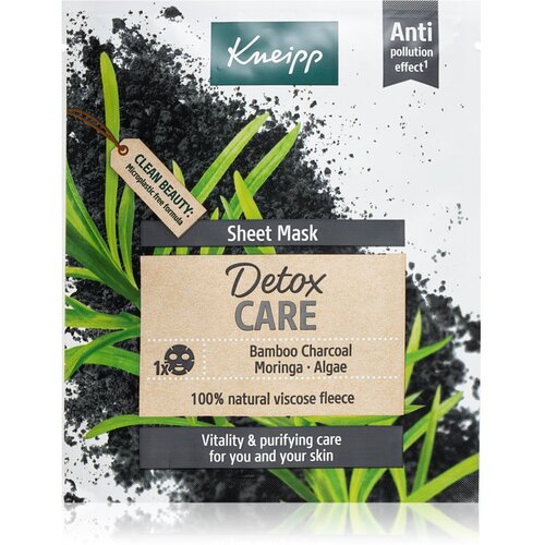 Kneipp Detox Sheet maska s detoksikacijskim učinkom 1 kom Slike