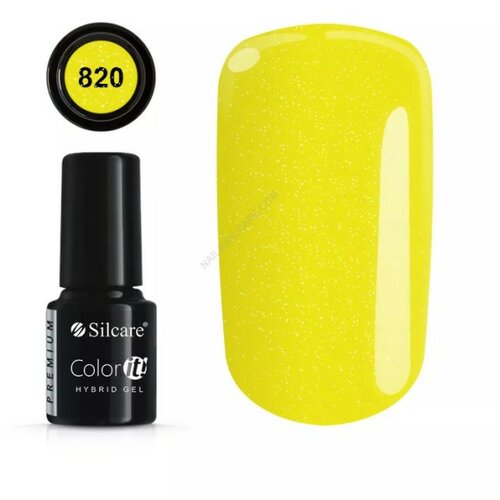 Silcare color IT-820 trajni gel lak za nokte uv i led Slike