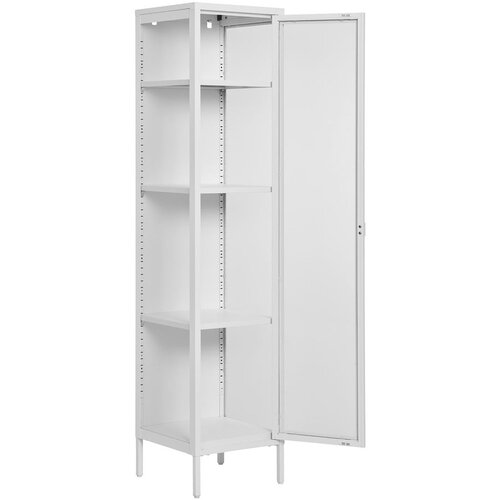 House Nordic Bijela metalna vitrina 40x180 cm Brisbane &amp;ndash; Slike