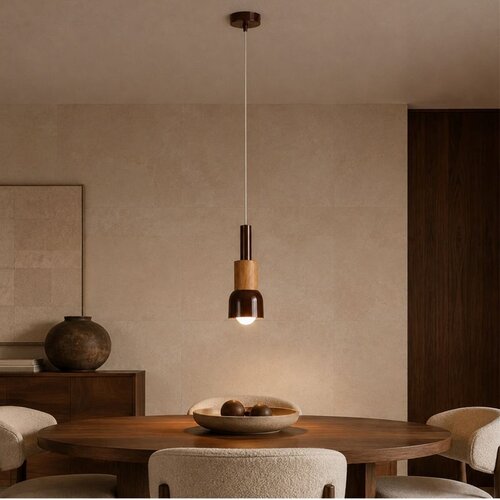 Opviq luster Elwood 20801-C, 1 × E27, braon Cene