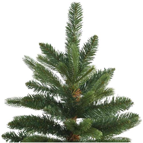  Umjetno božićno drvce s stalakom Zelena 210 cm PE i PVC Slike