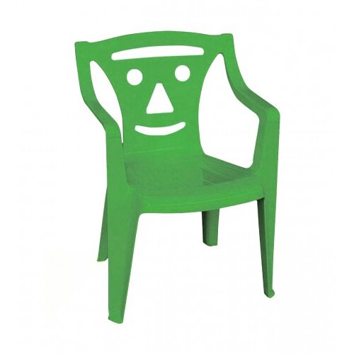 ARETA Stolica dječija BIMBO 39x54x37cm PVC zelena Slike