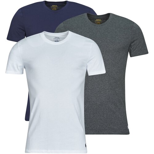 Polo Ralph Lauren Majice s kratkimi rokavi S/S CREW 3 PACK CREW UNDERSHIRT Večbarvna Slike
