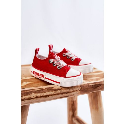Big Star Children's Cloth Sneakers BIG STAR KK374051 Red Slike