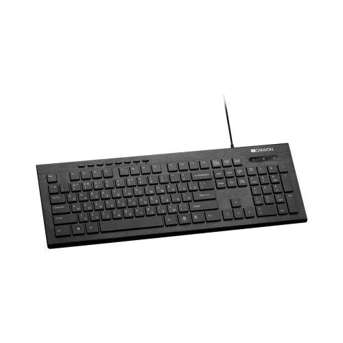 Canyon Multimedia wired keyboard, 104 keys Cijene