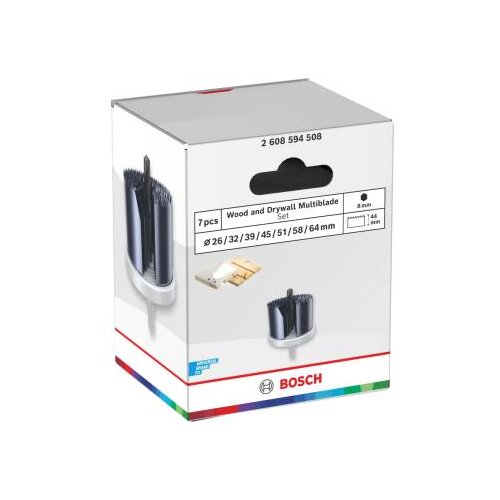 Bosch komplet testera za otvore sa držačem za drvo i gips, 7 delova, 2608594508 Cene