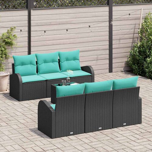  Sjedeća garnitura za vrt 7 kom. 6-Broj sjedala 179 x 62 x 69 cm Slike