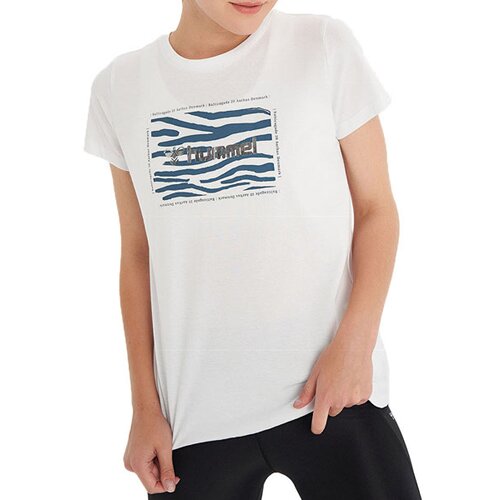 Hummel ženska majica hmlflos t-shirt s/s T911504-9001 Slike