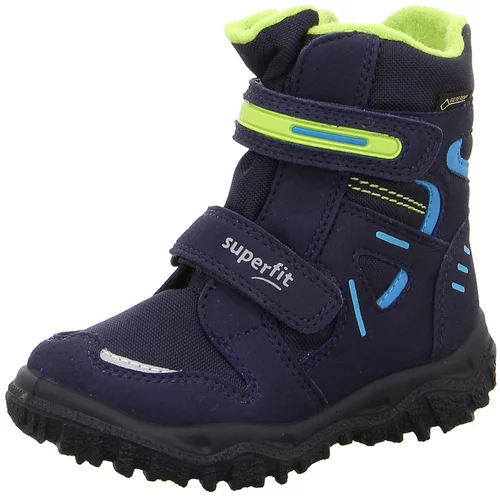 Superfit Škornji za v sneg modra / neonsko zelena
