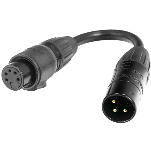 Accu Cable 3-pin M to 5-pin FM IP65 Kabel za DMX svjetlo