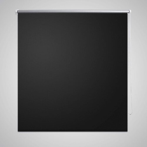 vidaXL Rolo crna zavjesa za zamračivanje 80 x 230 cm Cijene