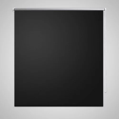 vidaXL Rolo crna zavjesa za zamračivanje 80 x 230 cm