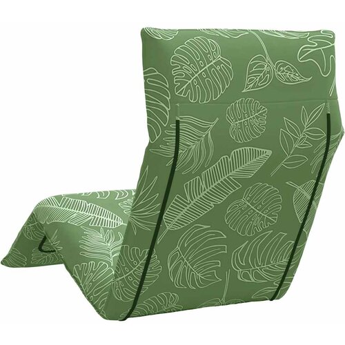  Sklopiva ležaljka s uzorkom li&amp;scaron;ća 175x54x8 5 cm Oxford tkanina - green leaf 1 Slike