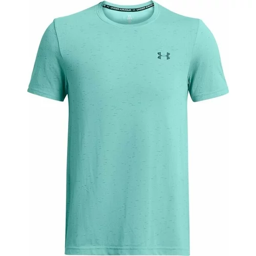 Under Armour Men's UA Vanish Seamless Short Sleeve Radial Turquoise/Circuit Teal XL Majica za fitnes