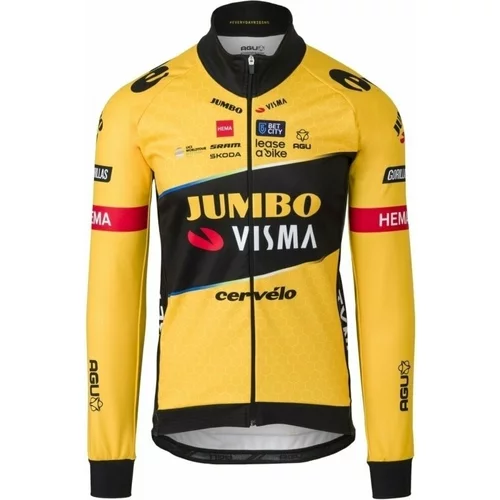 Agu Replica Jacket Team Jumbo-Visma Jersey Yellow S