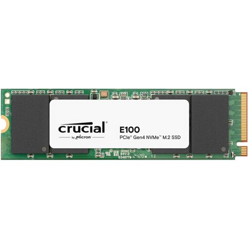 Crucial SSD M.2 E100 1TB PCIe Gen4 2280 NVMe M.2 SSD CT1000E100SSD8 Cijene
