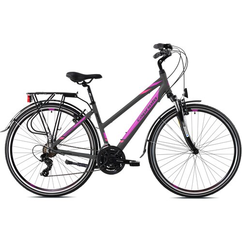 Capriolo ROADSTER Tour Ženski bicikl, 17, Sivo-roze Slike