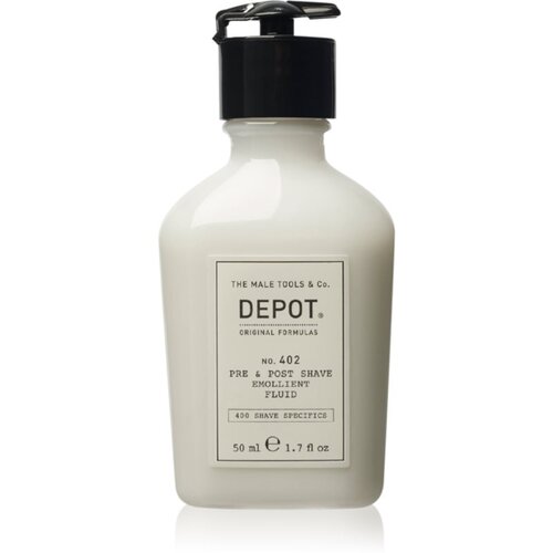 Depot No. 402 Pre&amp;amp;Post Shave Emollient Fluid balzam za po britju 50 ml Slike