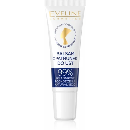 Eveline Cosmetics Egyptian Miracle hranilni in vlažilni balzam za ustnice z antibakterijskim dodatkom 12 ml