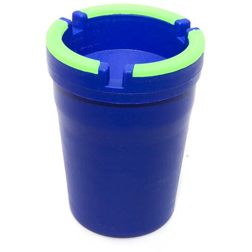  Pepeljara Plastična Glow in Dark - Plava Slike