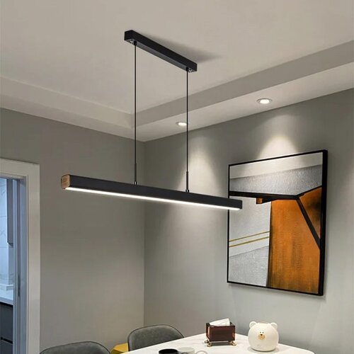 Toolight Viseća stropna lampa Led APP1447-CP BLACK 80cm Slike