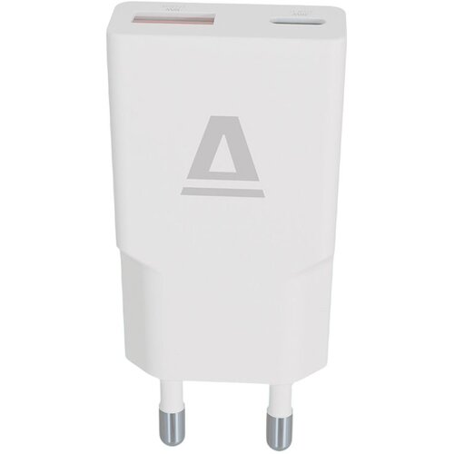 Avax Punjač CH641W Nano Slim / USB-C + USB-A / 30W / White Slike