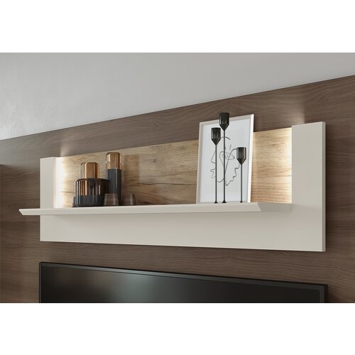 Jela ZIDNA POLICA SKY 45 - 116 CM (LED RASVJETA) Cijene