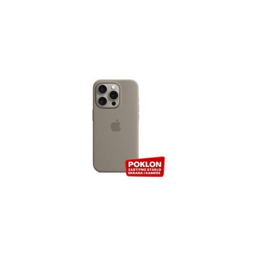 Apple originalna silikonska maskica sa Magsafe iPhone 15 Pro Clay Cijene
