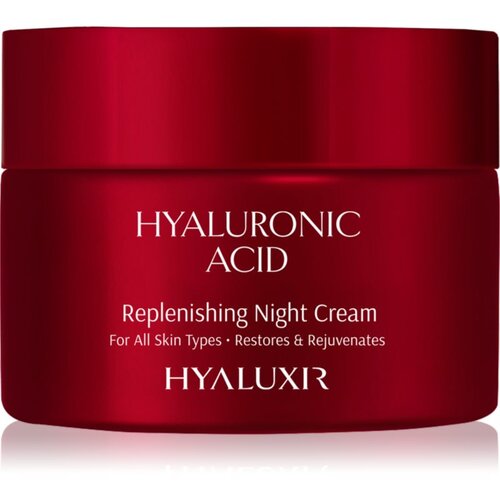 Arganicare Hyaluxir Replenishing Night Cream krema za noć protiv starenja lica 50 ml Slike