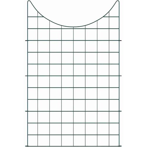  Set ograde za ribnjak 8 pcs Zelena 50 x 80 cm Čelik Slike