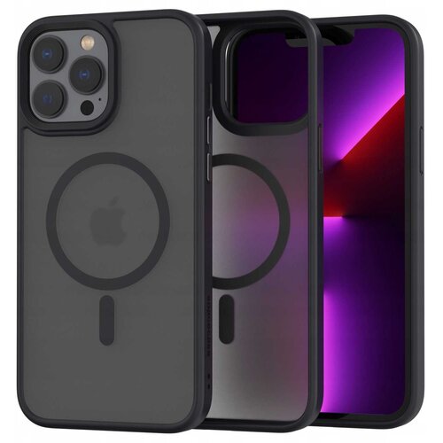 Spacecase HIBRIDNI OVITEK ZA IPHONE 13 PRO MAX ČRN, (21963685) Cene