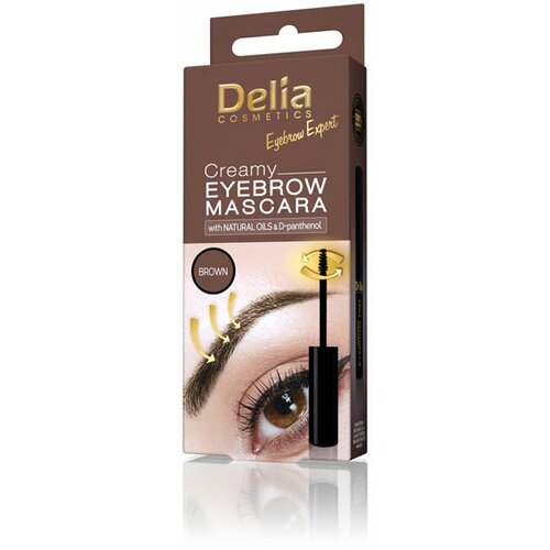 Delia Maskara za Obrve Braon Eyebrow Expert | Nega Obrva | Kozmo Shop Online Cene