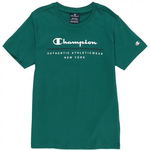 Champion Authentic Athletic Apparel Majica zelena / bijela