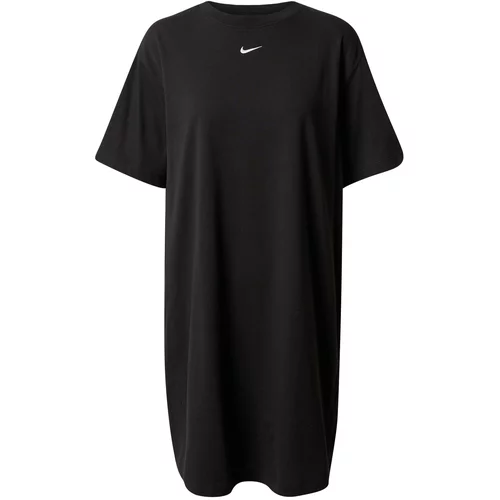 Nike Sportswear Obleka črna / bela