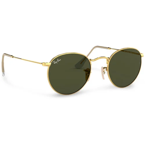 Ray-ban Sončna očala Round Metal 0RB3447 001 Zlata