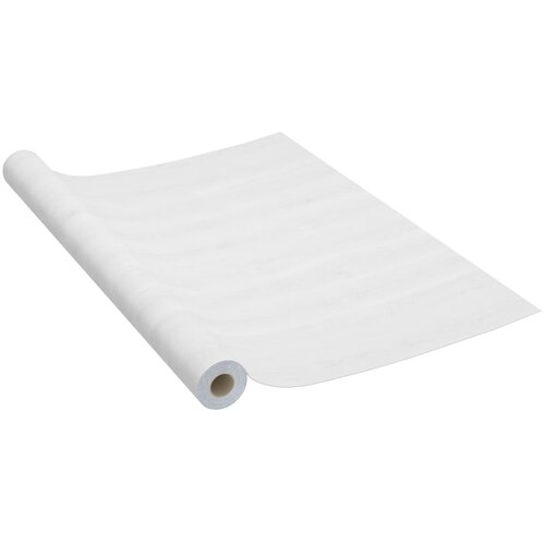  Samoljepljive folije za vrata 4 kom bijelo drvo 210 x 90 cm PVC Slike