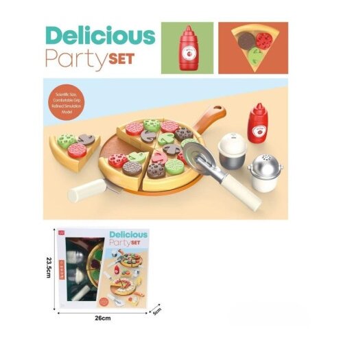 Hk Mini igračka ukusni i zabavni pizza set ( A086955 ) Slike